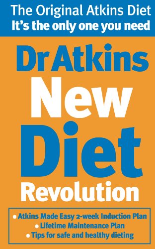 Dr. Atkins' New Diet Revolution: The No-hunger, Luxurious Weight Loss Plan That Really Works! (Like New Book)