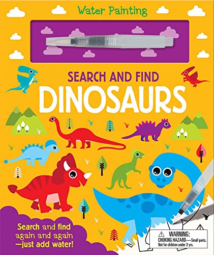 Search and Find Dinosaurs (Water Painting Search and Find)