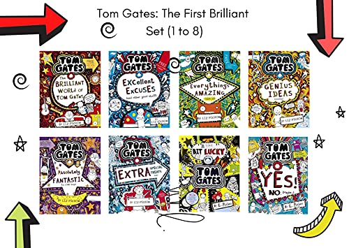 Tom Gates: The First Brilliant Set (1 To 8)