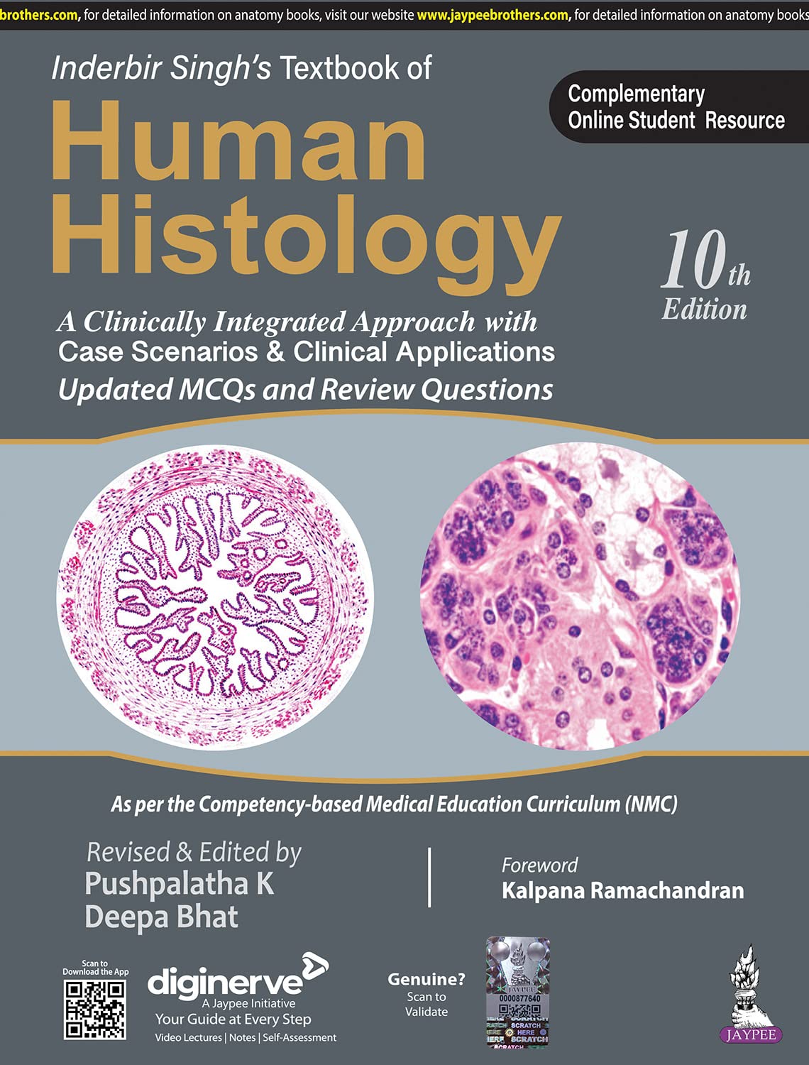 Textbook of Human Histology 10th Edition 2023