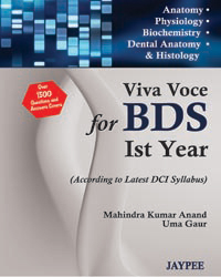 Viva Voce for BDS 1st Year (According to Latest DCI) 1/e