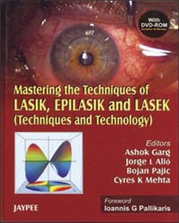 Mastering the Techniques of LASIK  Epilasik and LASEK (Techniques and Technology): with DVD-ROM|1/e