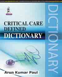 Critical Care Defined Dictionary|1/e