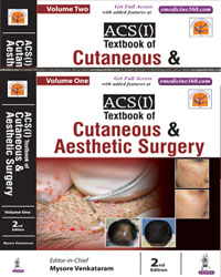 ACS(I) Textbook of Cutaneous and Aesthetic Surgery (2 Volume Set)|2/e