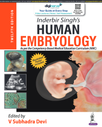 Inderbir Singhâ€™s Human Embryology|12/e