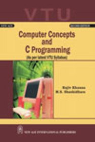 Computer Concepts and C Programming (VTU)