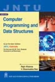 Computer Programming and Data Structures (JNTU)