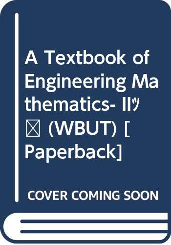 A Textbook of Engineering Mathematics-II 