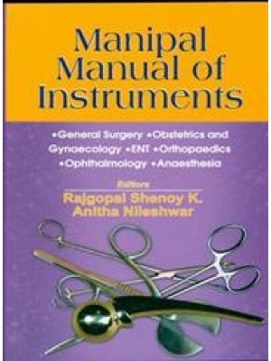 Manipal Manual of Instruments (PB)