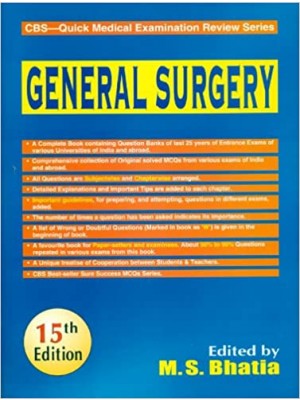 CBS Quick Medical Examination Review Series: General Surgery 15e (PB)