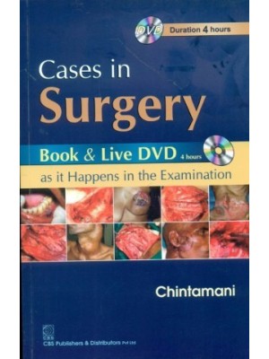 Cases in Surgery Book & Live DVD as it Happens in the Examination (Book + DVD in a folder) (PB)
