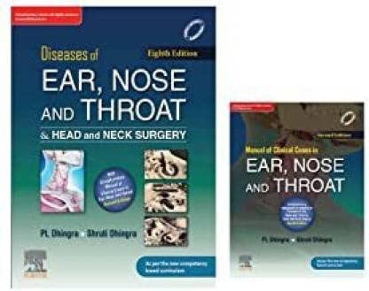 Diseases Of Ear, Nose And Throat & Head and Neck Surgery 8th Edition 2021