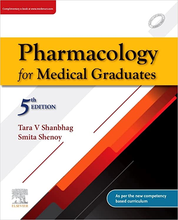 Shanbhag Pharmacology for Medical Graduates 5th Edition 2022