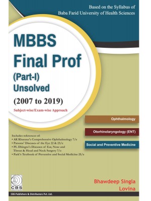 MBBS Final Prof (Part-l) Unsolved (2007 to 2019) 2020 