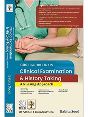 Cbs Handbook On Clinical Examination And History Taking A Nursing Approach (Pb 2021)