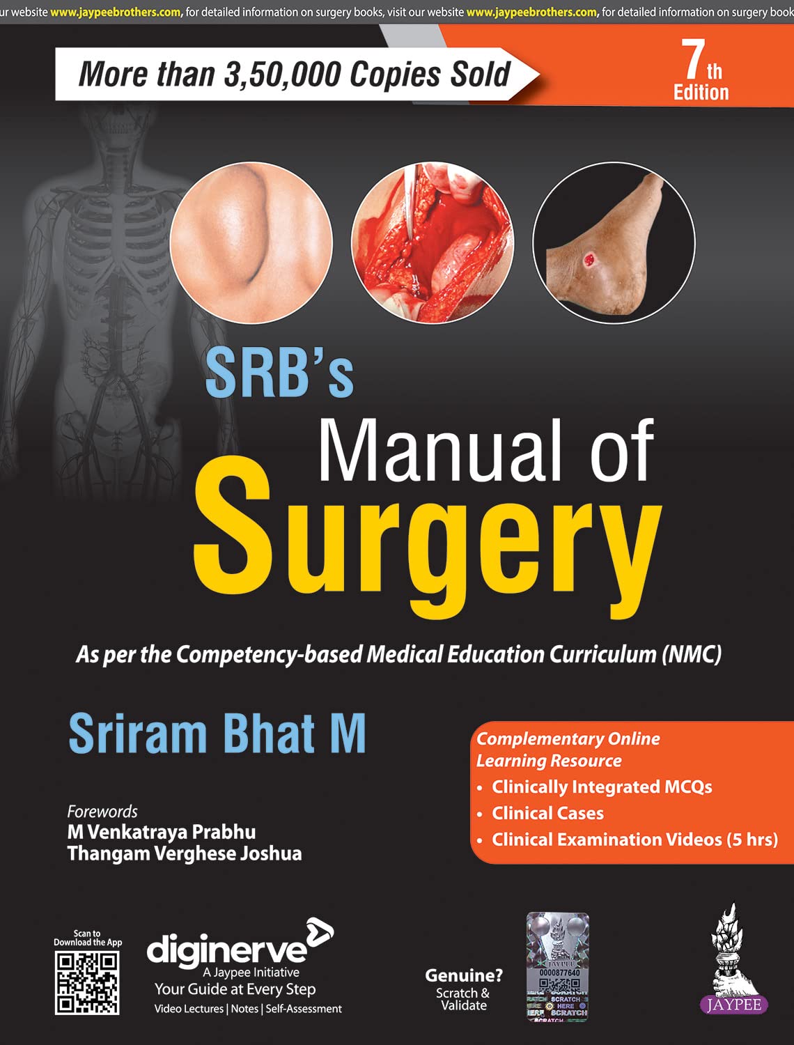 SRB Manual of Surgery 7th Edition 2023