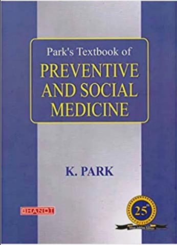 Park's Textbook of Preventive and Social Medicine 25th Edition 2019