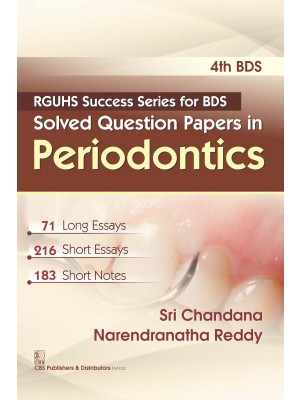 RGUHS Success Series for BDS Solved Question Papers in Periodontics