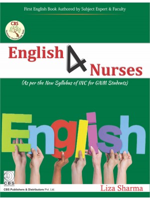 English 4 Nurses As Per The New Syllabus Of Inc For Gnm Students (Pb 2018)