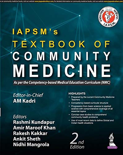 IAPSM's Textbook of Community Medicine 2nd Edition 2021 