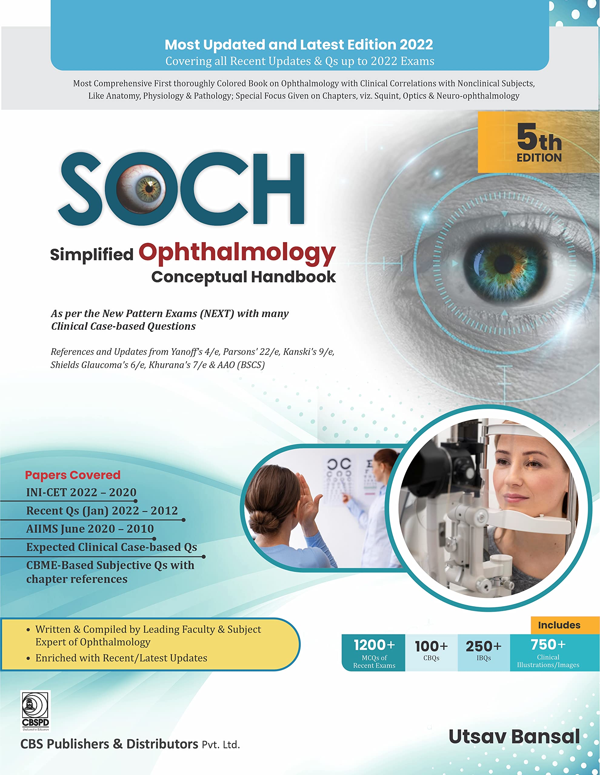 SOCH Simplified Ophthalmology Conceptual Handbook 5th Edition 2023