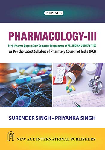 Pharmacology-III (PCI) Sem-VI